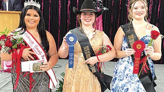 2026-2027 Colorado County Fair Queen and Court