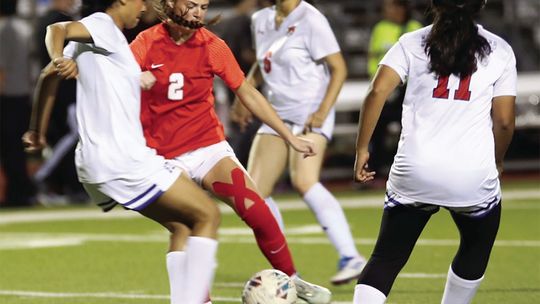 Bellville girl’s soccer whoops Harmony Katy