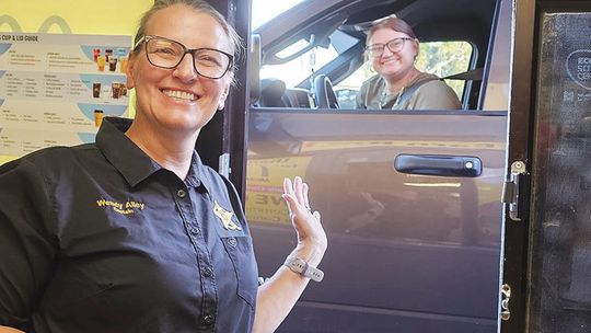 Coffee with a Cop at McDonald's