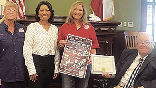 Colorado County Commissioners issue Colorado County Fair proclamation