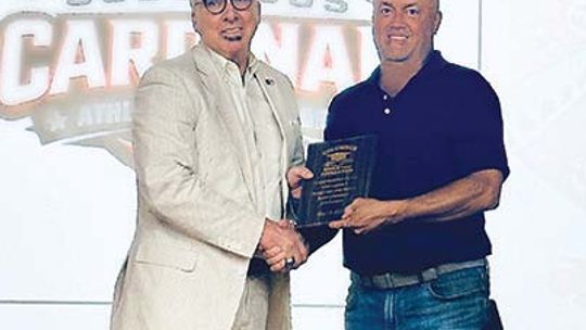 Columbus Education Foundation honors Superintendent Jim Connor
