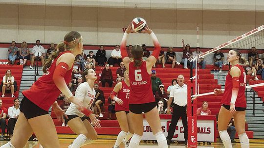 Columbus volleyball looking state caliber