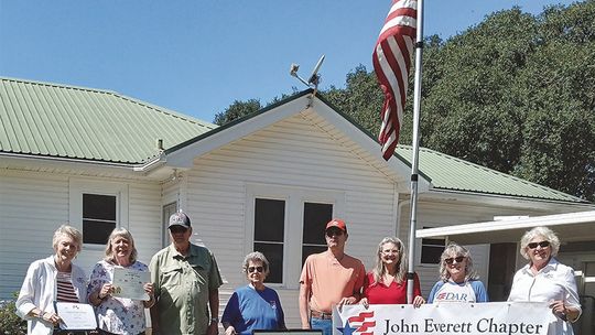DAR and SAR presents October Flag Recognition