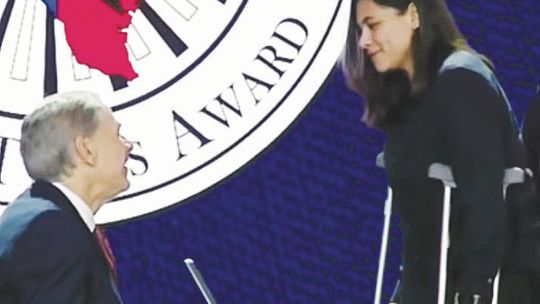 Deputy Alyssa Lopez honored with Star of Texas Award
