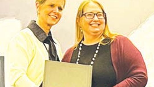 Dr. Bradi Jones Frei receives lifetime achievement award