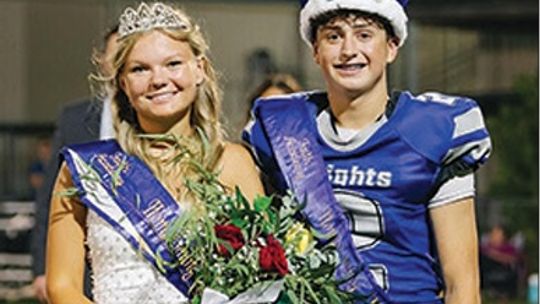 Faith Academy Homecoming Queen and King