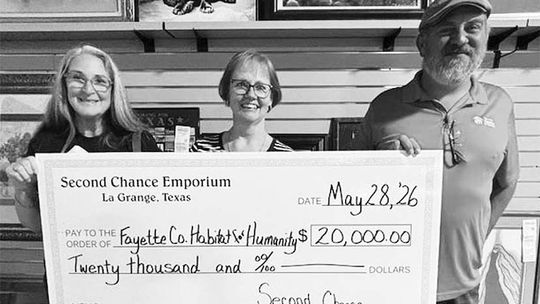 Fayette County Habitat for Humanity receives 20k