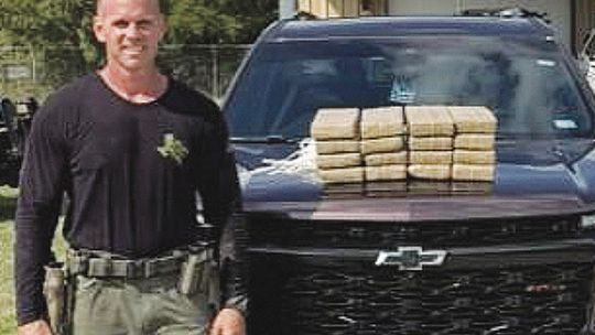 Fayette County Narcotics K-9 Unit seizes 17 Kilos of Cocaine