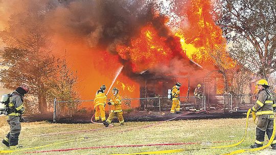 Home total loss by fire