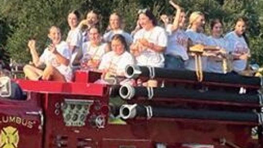 Junior Little League World Champions take last ride