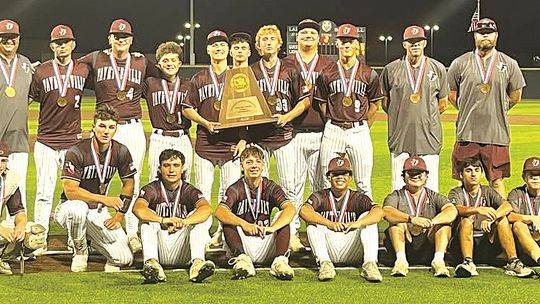 Lions bring home UIL State Baseball Semifinalist 1A trophy