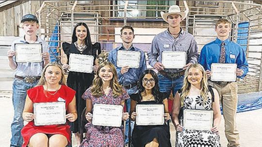 Navidad Valley Cattle Women select 2026 scholarship recipients