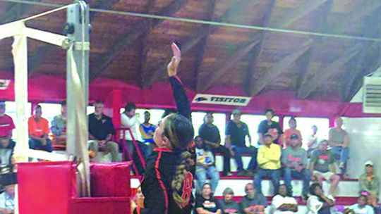 Schulenburg downed by Burton in three sets