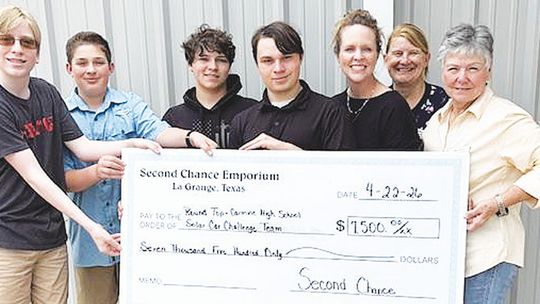 Second Chance Emporium donates to RT-C High School