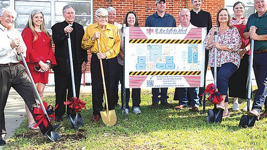 St. Rose Catholic School breaks ground on renovation campaign