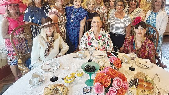 Tea for Twelve donated by Roline’s Guest House and Venue as fundraiser for CCWO