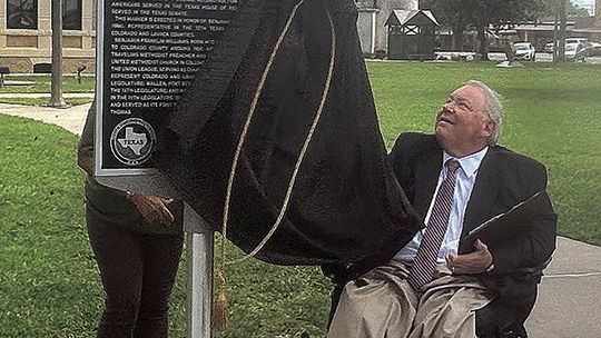Unveiling of Benjamin Franklin Williams historical marker