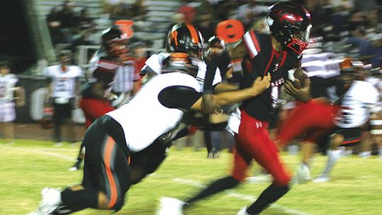 Van Vleck has it's way with Brazos in football