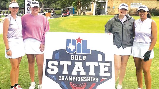 Weimar girl’s golf team ties for fifth place at UIL State Tournament