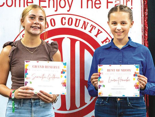 2025 Colorado County Fair Home Economics Results
