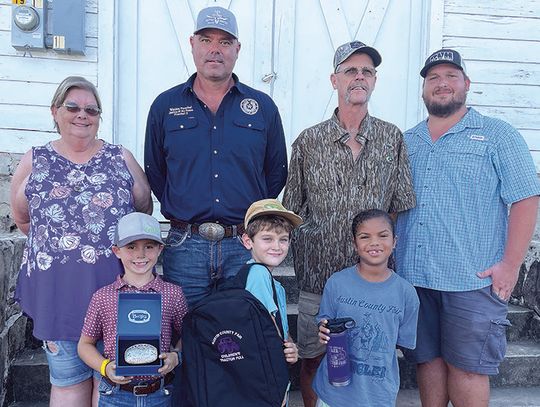 2026 Austin County Fair Children’s Tractor Pull winners