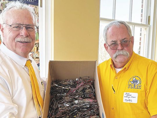 300 eyeglasses donated to Columbus Lions from Columbus Eye Associates