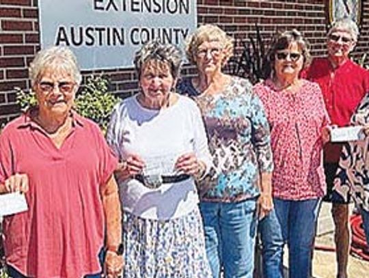 Austin County EEA gives back to local nonprofits