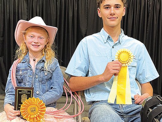 AUSTIN COUNTY FAIR RESULTS