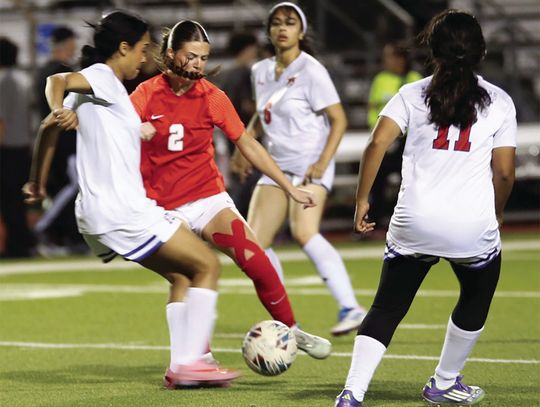 Bellville girl’s soccer whoops Harmony Katy