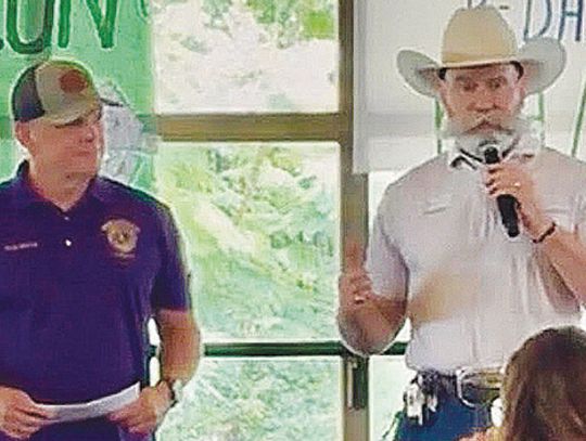 Bellville Lions Club donates to Texas Lions Camp