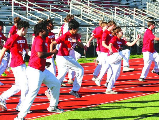 Bellville track and soccer heat up at practice