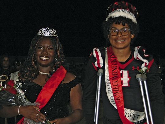 Brazos Homecoming Queen and King