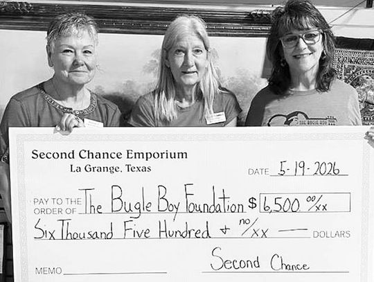 Bugle Boy Foundation receives donation from SCE