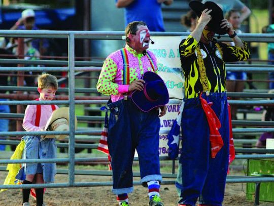 Bull riding is a lot of bull