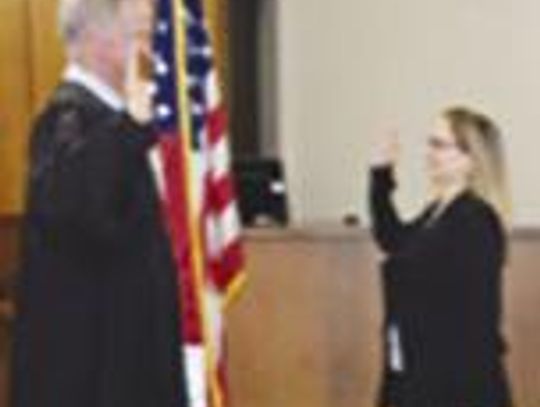 Cardenas sworn in as Austin County Clerk