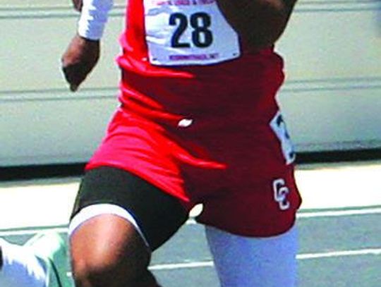 Cardinals track runner Ty'Vonne