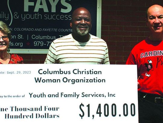 CCWO donates to YFS