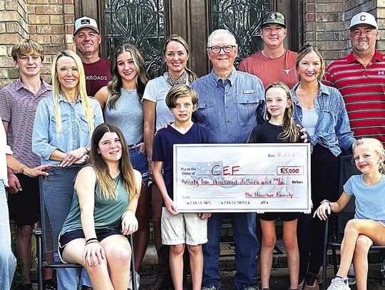 CEF received $25,000