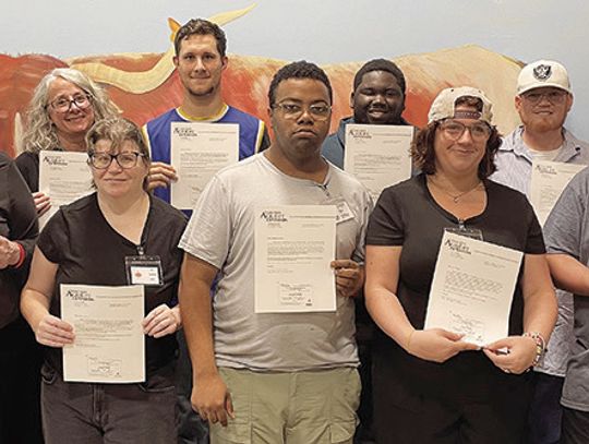 Certified and ready: Food Handlers graduate with Food Handler Certification