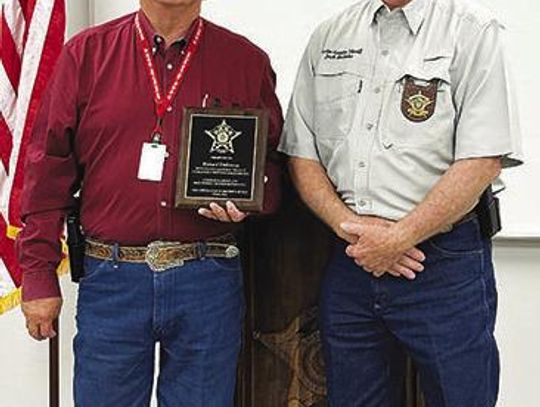 Chief Deputy Richard Holloman honored for 40 years of service