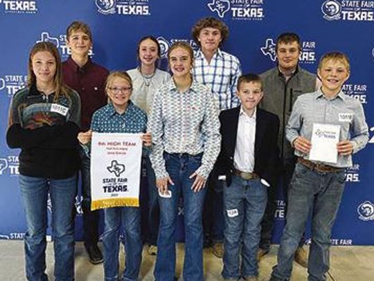 Colorado County 4-H place at state fair