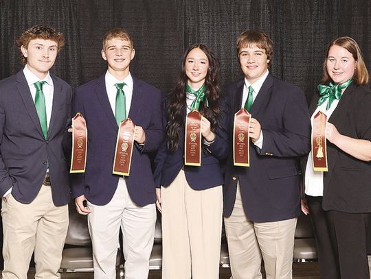 Colorado County 4-H represented at International Invitational Dairy Judging Contest