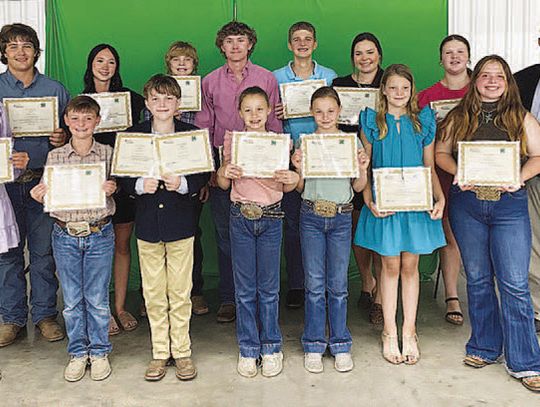 Colorado County 4-H wraps up year with awards