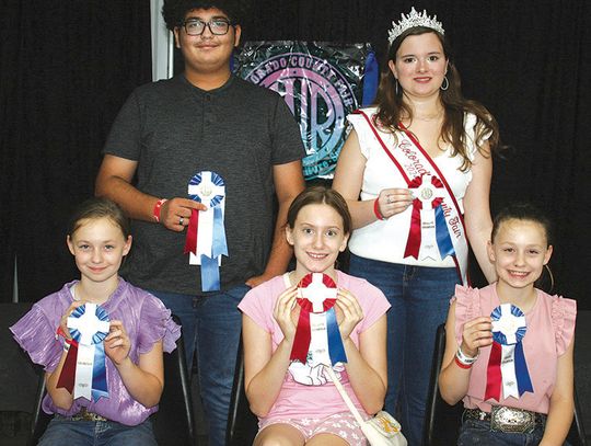 Colorado County Fair Home Economic winners