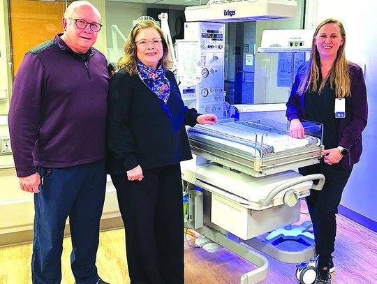 Columbus Community Hospital receives generous donation for enhancements to Neonatal and Maternity Care