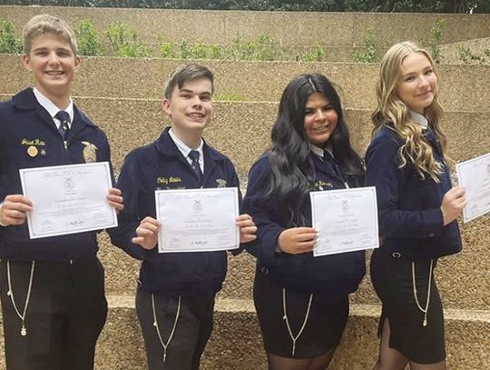 Columbus FFA represented at Texas FFA convention