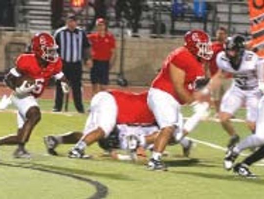 Columbus football cruises past Rogers