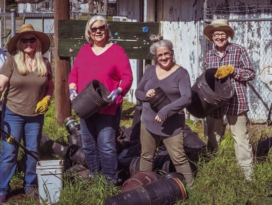 Columbus Garden Club gets dirty