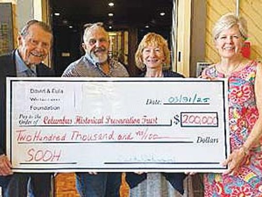 Columbus Historical Preservation Trust Inc. secures $200,000 Matching Gift