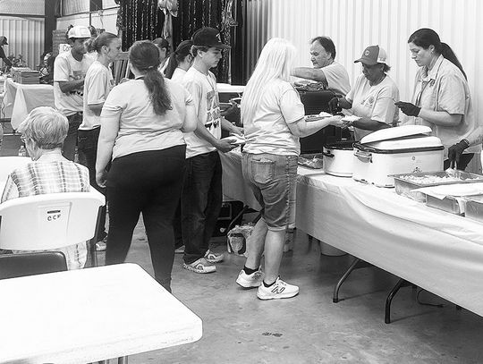 Columbus Lions serve